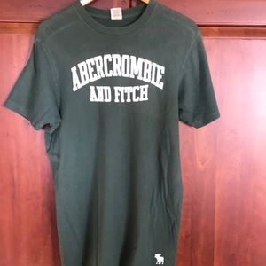 Men’s Abercrombie and Fitch S/S green tee in XXL